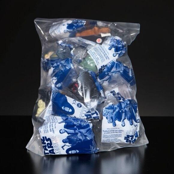 ‘05 Burger King Star Wars Episode III Ewok Darth Maul X-Wing Vader Jaba Figures - Picture 7 of 7